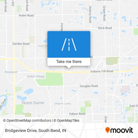 Bridgeview Drive map