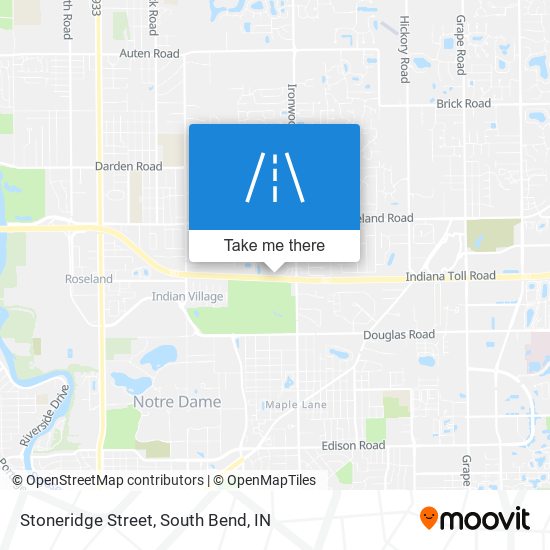 Stoneridge Street map