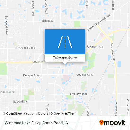 Mapa de Winamac Lake Drive