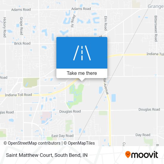 Saint Matthew Court map