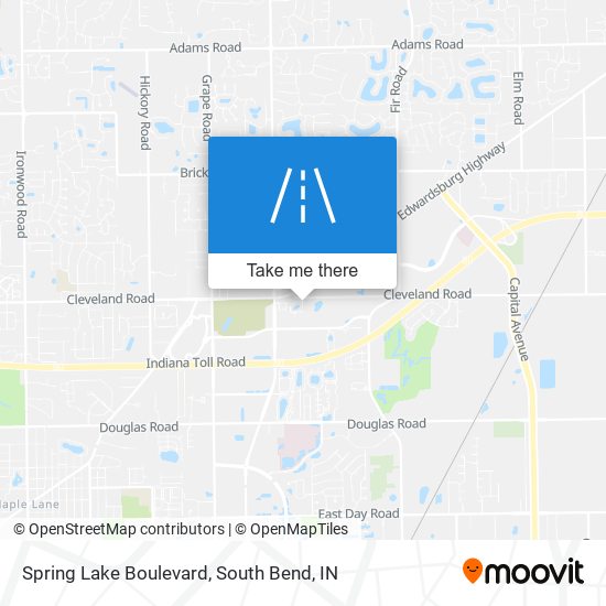 Mapa de Spring Lake Boulevard