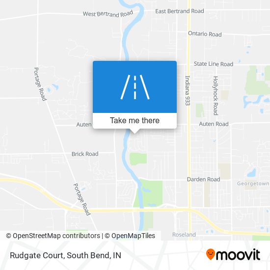 Rudgate Court map