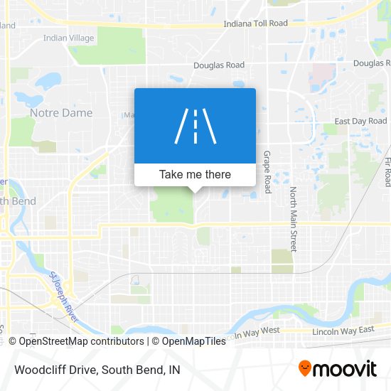 Woodcliff Drive map