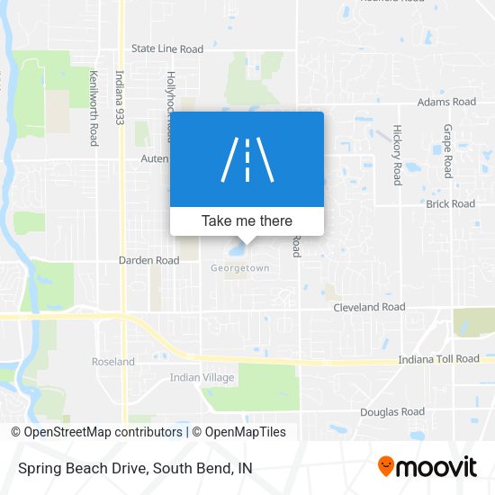 Mapa de Spring Beach Drive