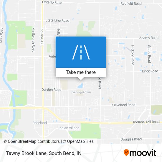 Mapa de Tawny Brook Lane