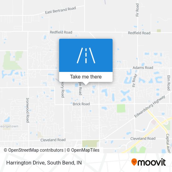 Harrington Drive map