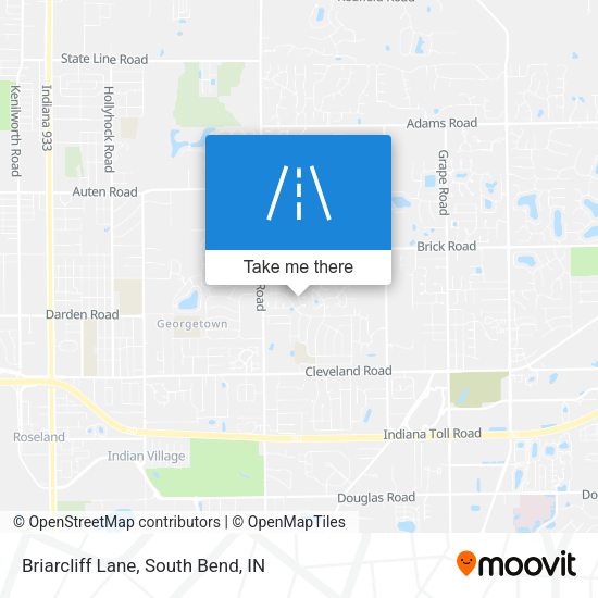 Briarcliff Lane map