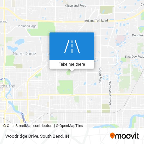 Woodridge Drive map