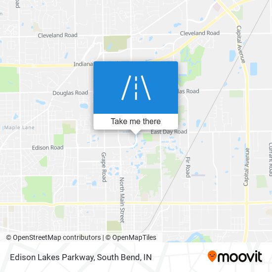 Mapa de Edison Lakes Parkway