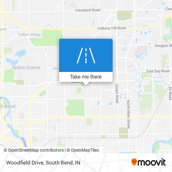 Mapa de Woodfield Drive