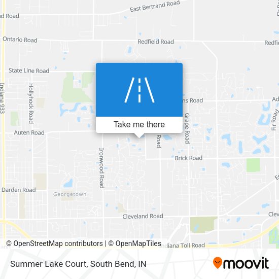 Summer Lake Court map