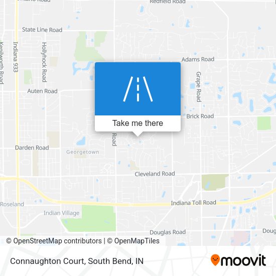Connaughton Court map
