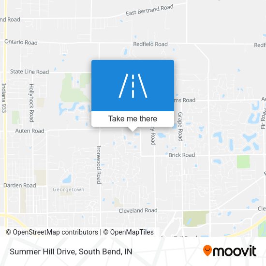 Mapa de Summer Hill Drive