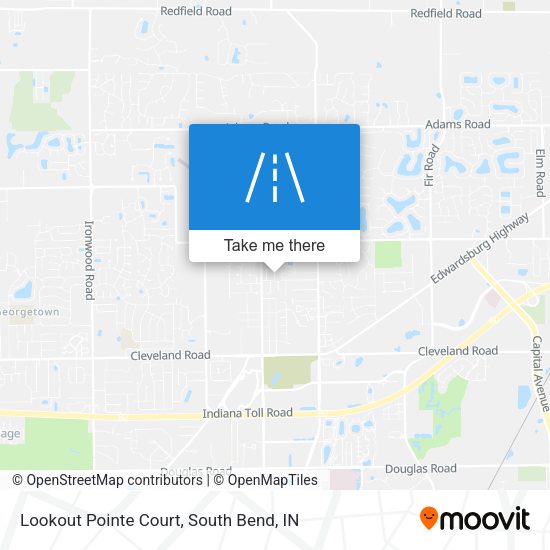 Lookout Pointe Court map