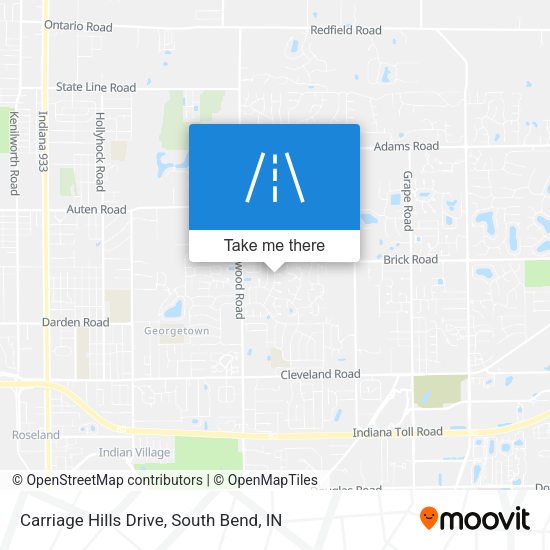 Mapa de Carriage Hills Drive