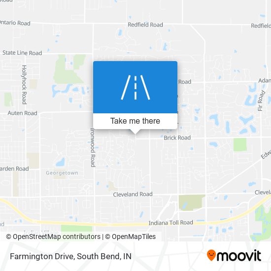 Mapa de Farmington Drive