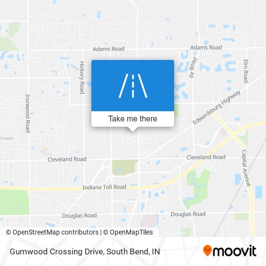 Mapa de Gumwood Crossing Drive