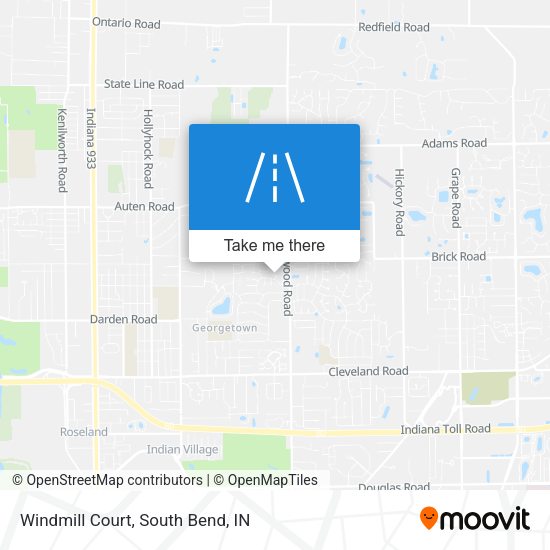 Mapa de Windmill Court