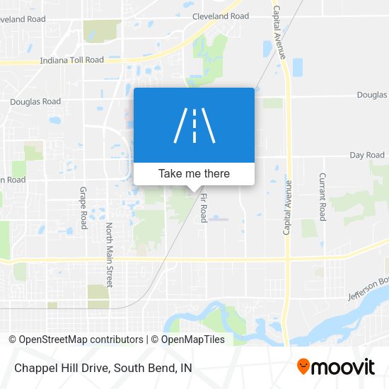 Chappel Hill Drive map