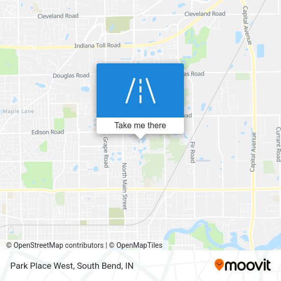 Park Place West map