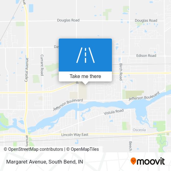 Margaret Avenue map