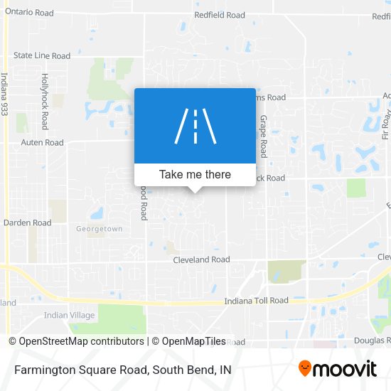 Farmington Square Road map