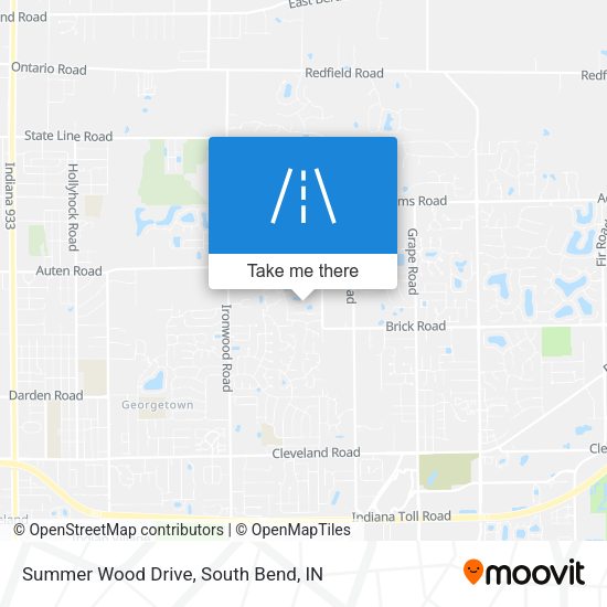Summer Wood Drive map