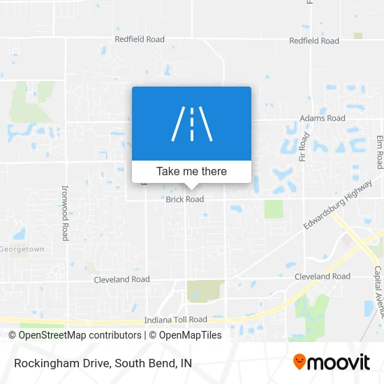 Rockingham Drive map