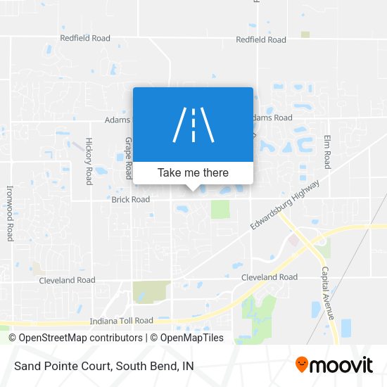 Mapa de Sand Pointe Court