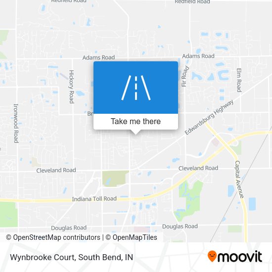 Mapa de Wynbrooke Court