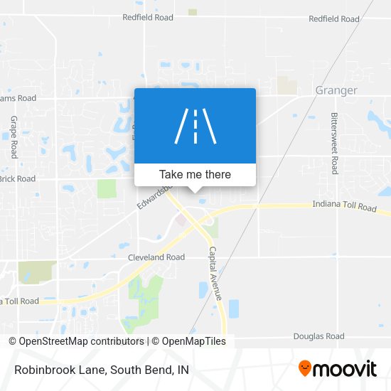 Robinbrook Lane map