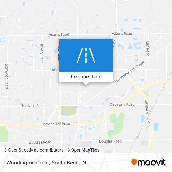 Mapa de Woodington Court