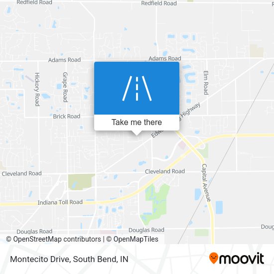 Mapa de Montecito Drive