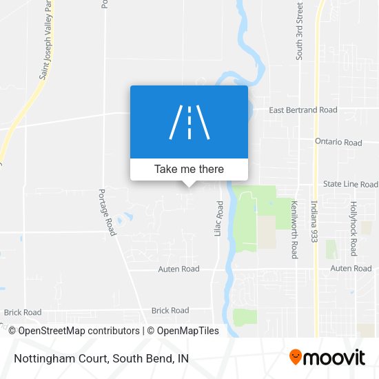 Nottingham Court map