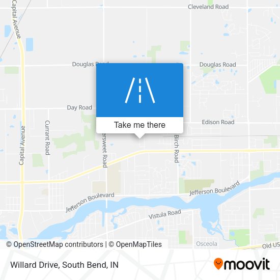 Mapa de Willard Drive
