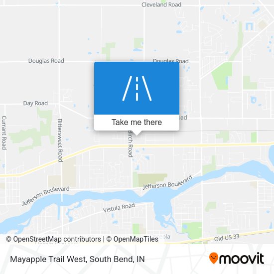 Mayapple Trail West map