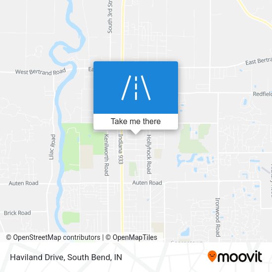 Mapa de Haviland Drive