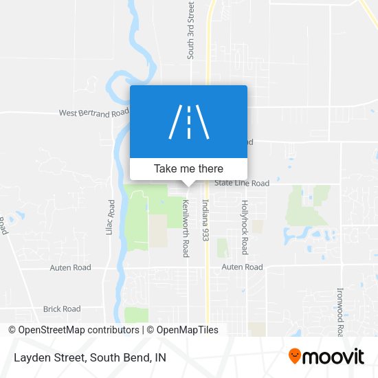 Mapa de Layden Street