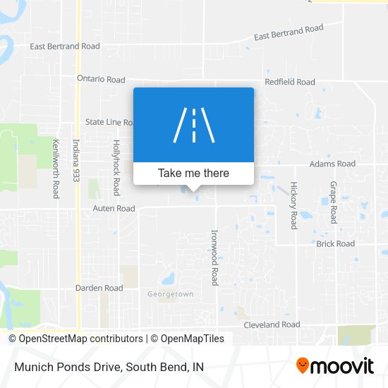 Mapa de Munich Ponds Drive