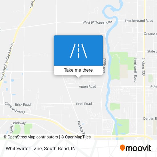 Mapa de Whitewater Lane
