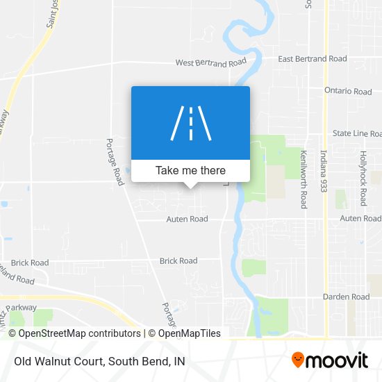 Old Walnut Court map