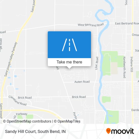 Sandy Hill Court map