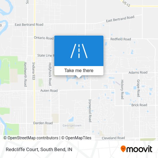 Mapa de Redcliffe Court