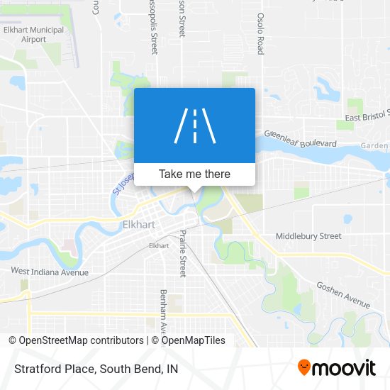 Mapa de Stratford Place