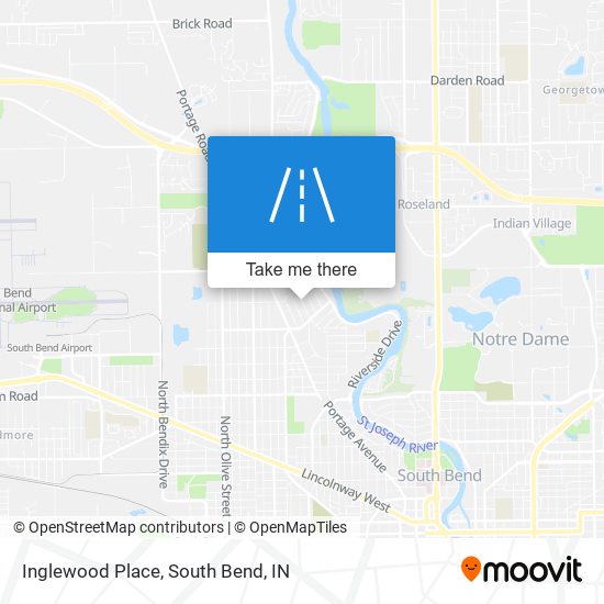 Mapa de Inglewood Place