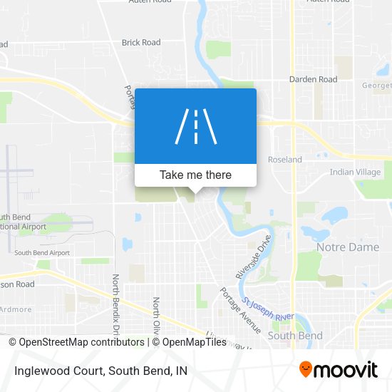 Inglewood Court map