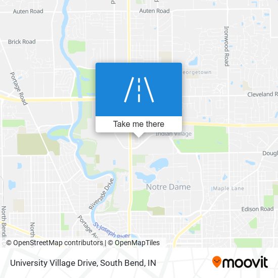 University Village Drive map