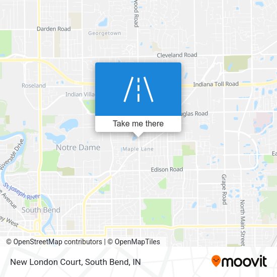 New London Court map