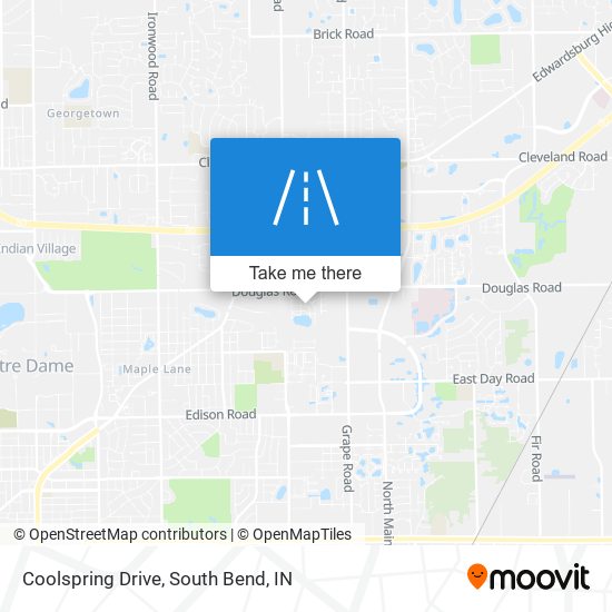 Coolspring Drive map