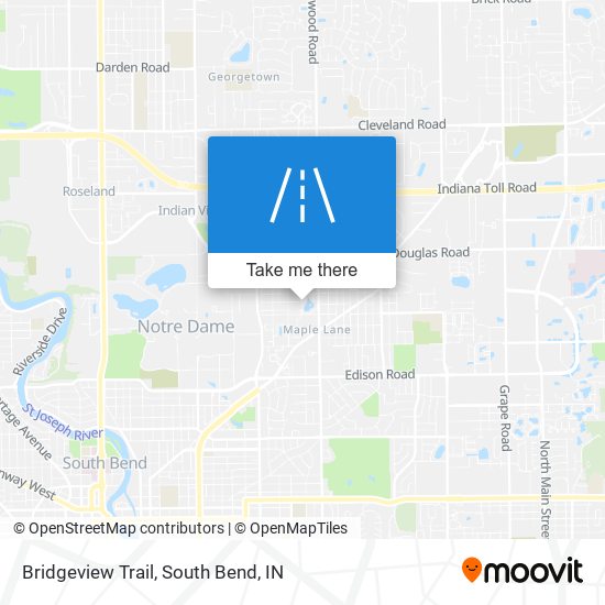 Bridgeview Trail map